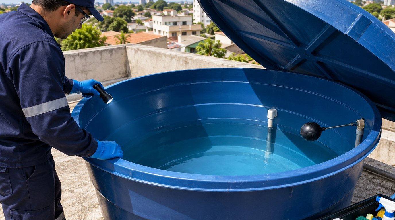 Caixa d'Água Abastecida em Jaboatão dos Guararapes‑PE