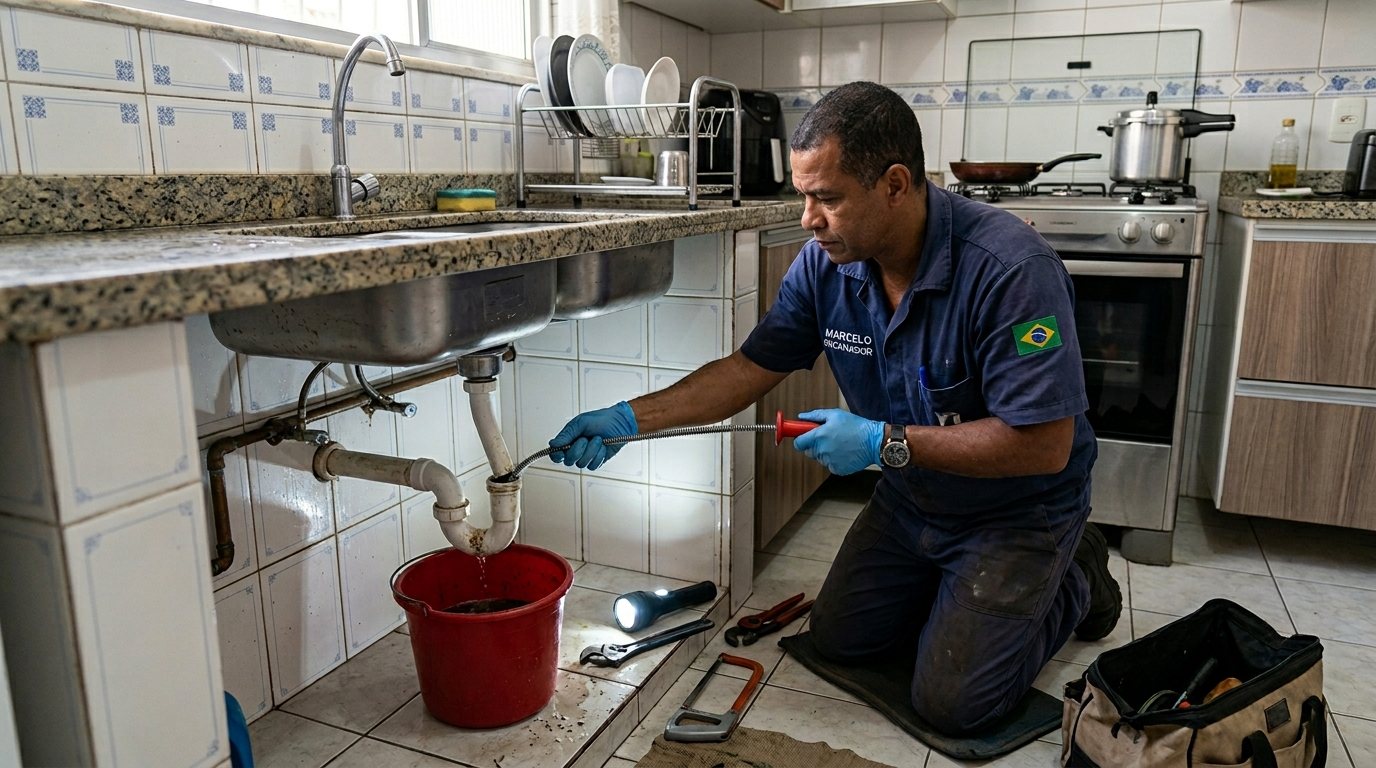 Ligação da Pia da Cozinha em Jaboatão dos Guararapes‑PE