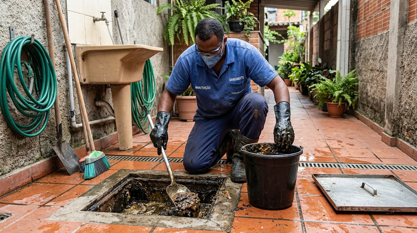 Limpeza de Caixa de Gordura Comercial em Jaboatão dos Guararapes‑PE